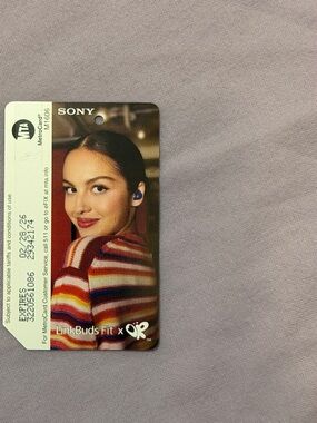 Olivia Rodrigo Metro Card